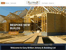 Tablet Screenshot of britton-joinery.co.uk